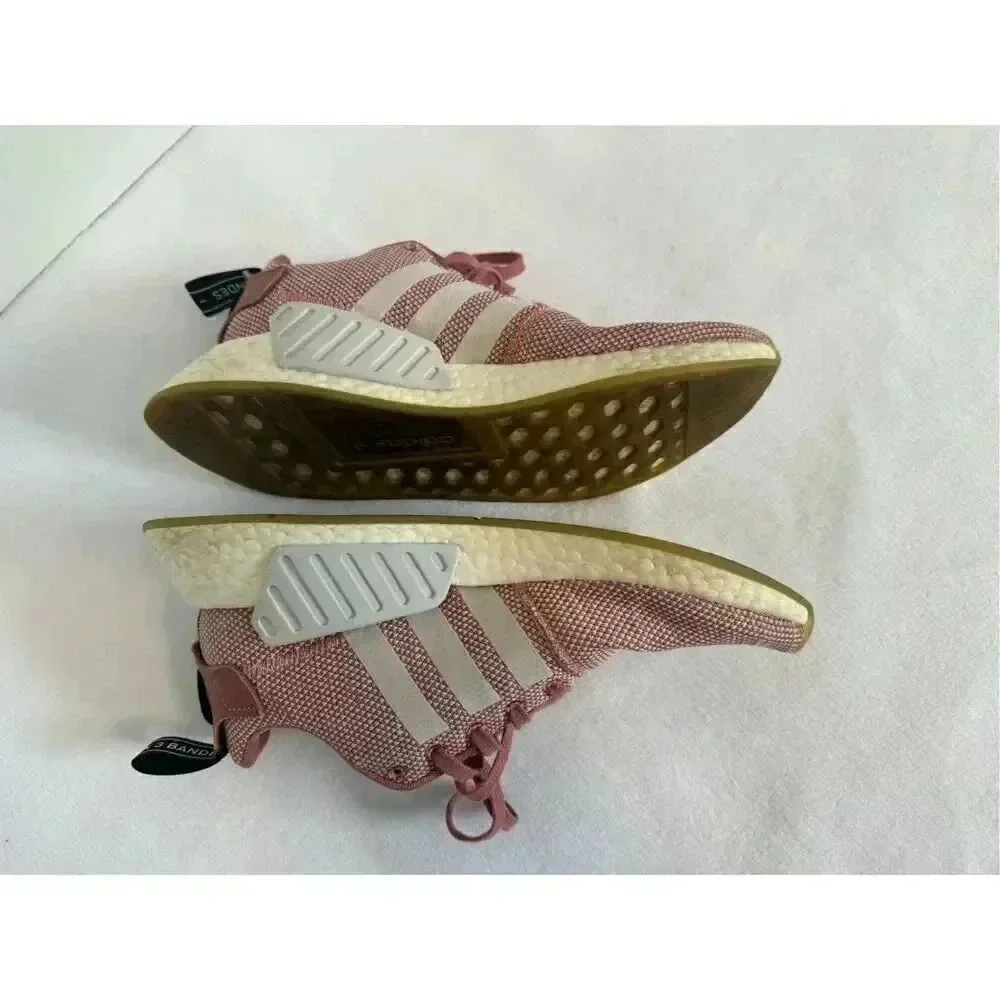 Adidas NMD R2 Women’s Sneakers | Light Pale Pink Boost Sole Trendy Street Style